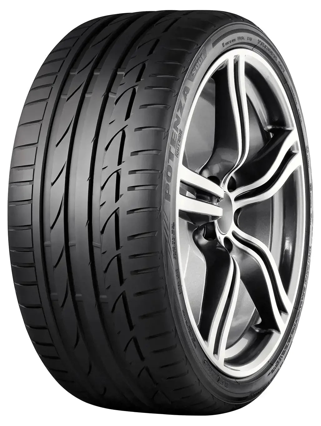 Bridgestone Potenza S001 * Rg Bmw 7-SERIES My 2015 [g11 + G;bmw 7-SERIES (G12);bmw 7-SERIES (G11) 245/45-19