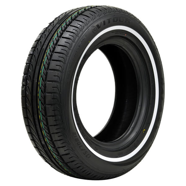 Vitour Galaxy F1 Valkosivu 8 mm 175/70-12