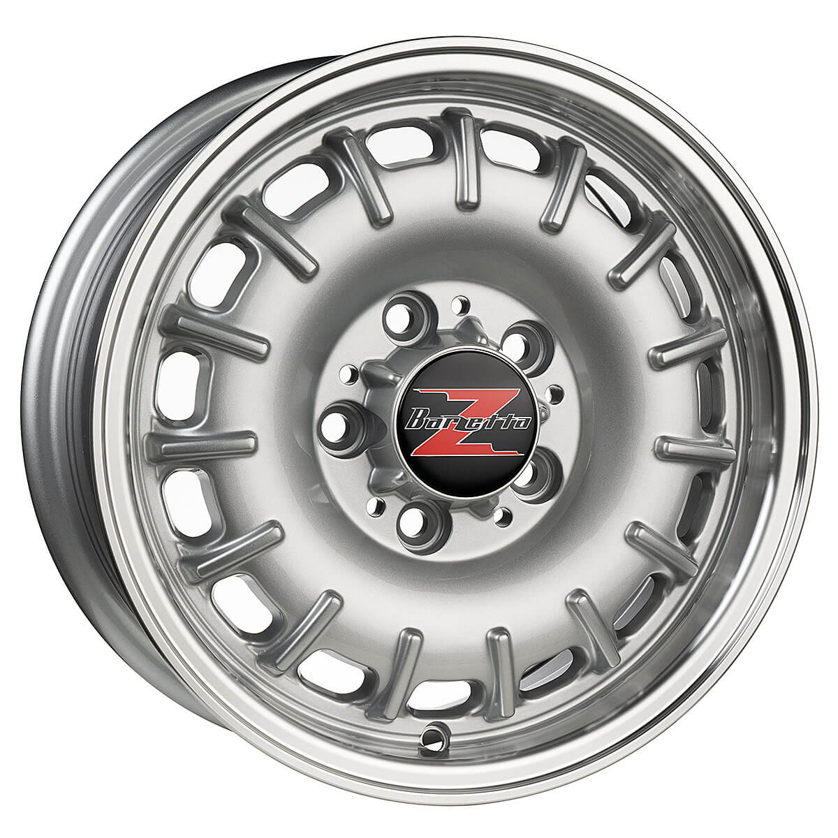 Baroque Silver Polished Lip