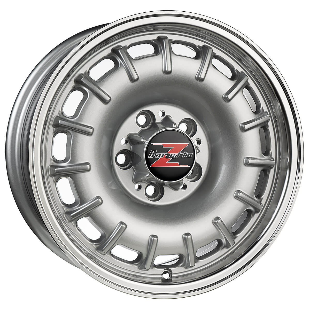 Baroque Silver Polished Lip
