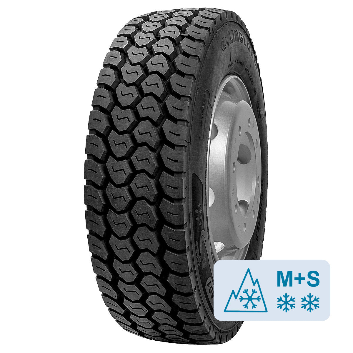 Linglong K-FOREST kuorma-autoon 3PMSF / M+S TALVI 285/70-19.5